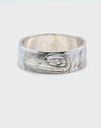 Ring - Sterling Silver - 1/4" - Hummingbird