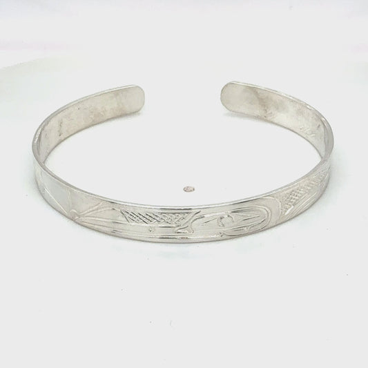 Bracelet - Sterling Silver - 1/4" - Hummingbird - Shorter Length