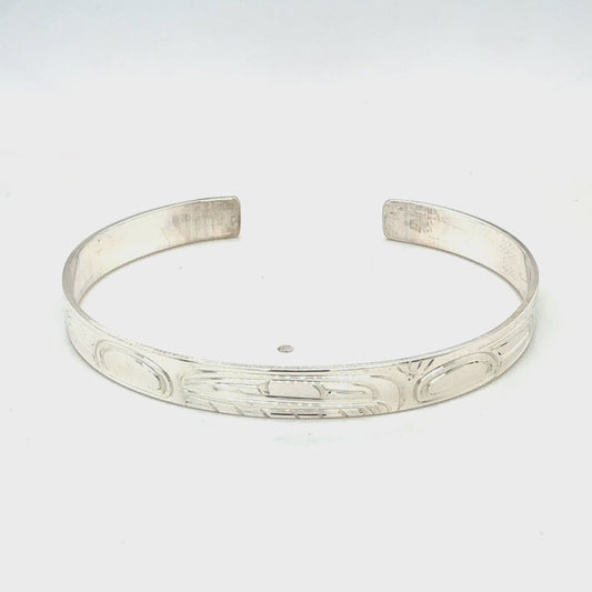 Bracelet - Sterling Silver - 1/4" - Orca