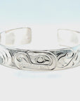 Bracelet - Sterling Silver - 1/2" - Thunderbird