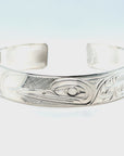 Bracelet - Sterling Silver - 1/2" - Hummingbird