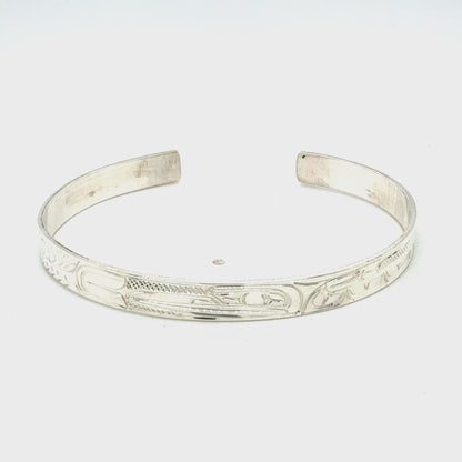 Bracelet - Sterling Silver - 1/4" - Hummingbird