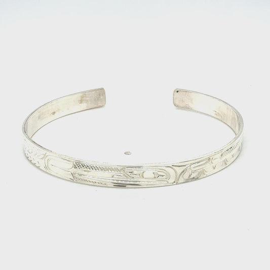 Bracelet - Sterling Silver - 1/4" - Hummingbird