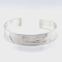 Bracelet - Sterling Silver - 1/2" - Orca Pod