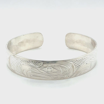 Bracelet - Sterling Silver - 1/2" - Eagle