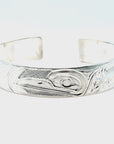 Bracelet - Sterling Silver - 1/2" - Hummingbird