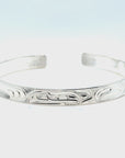 Bracelet - Sterling Silver - 1/4" - Raven