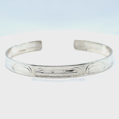 Bracelet - Sterling Silver - 1/4" - Orca