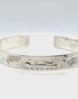 Bracelet - Sterling Silver - 3/8" - Orca