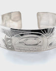 Bracelet - Sterling Silver - 3/4" - Orca