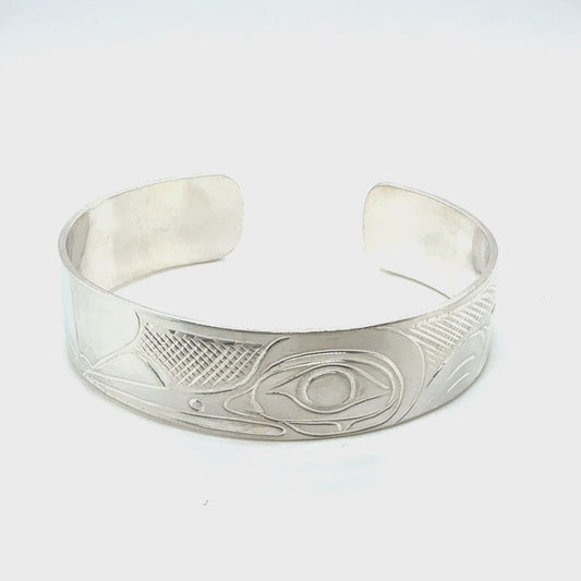 Bracelet - Sterling Silver - 1/2" - Hummingbird - Shorter Length