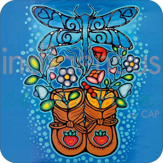 Coasters - Cork - Set of 4 - Little Ancestors