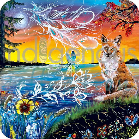 Coasters - Cork - Set of 4 - Daytime Dreamer