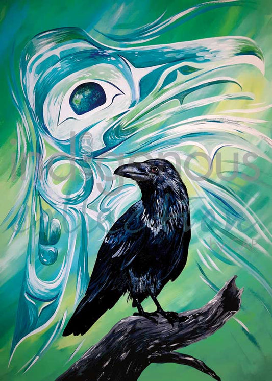 Card - Joseph - Raven's Spirit - 6x9