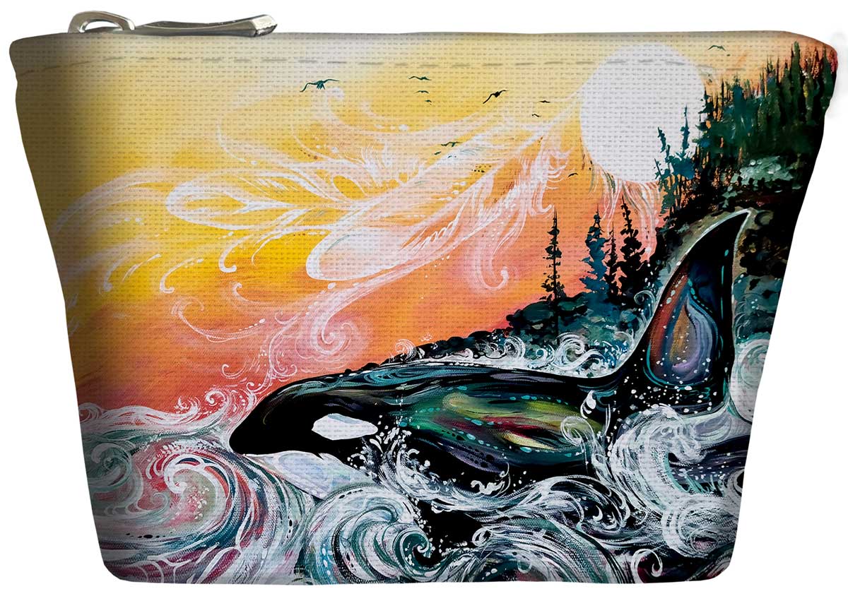 Coin Purse - Killer Whale Sunset