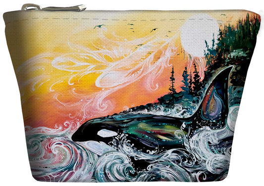 Coin Purse - Killer Whale Sunset