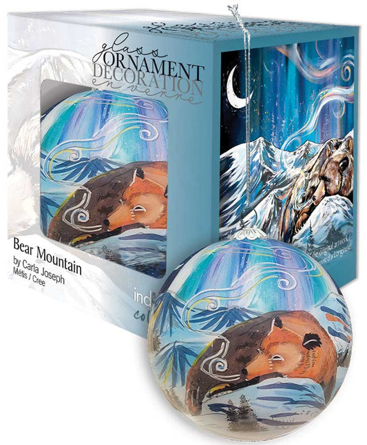 Ornament - Glass - Bear Mountain