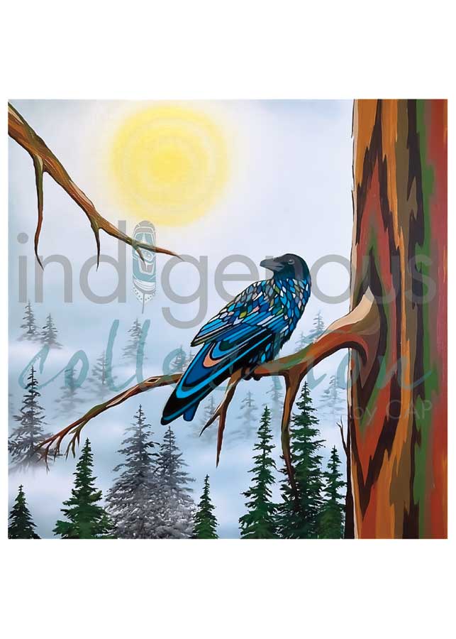 Card - Davies - Golden Moon - 6x9