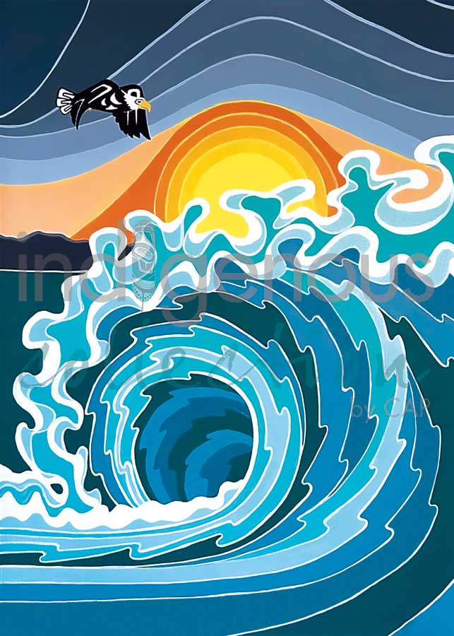 Card - Davies - Turbulence - 6x9