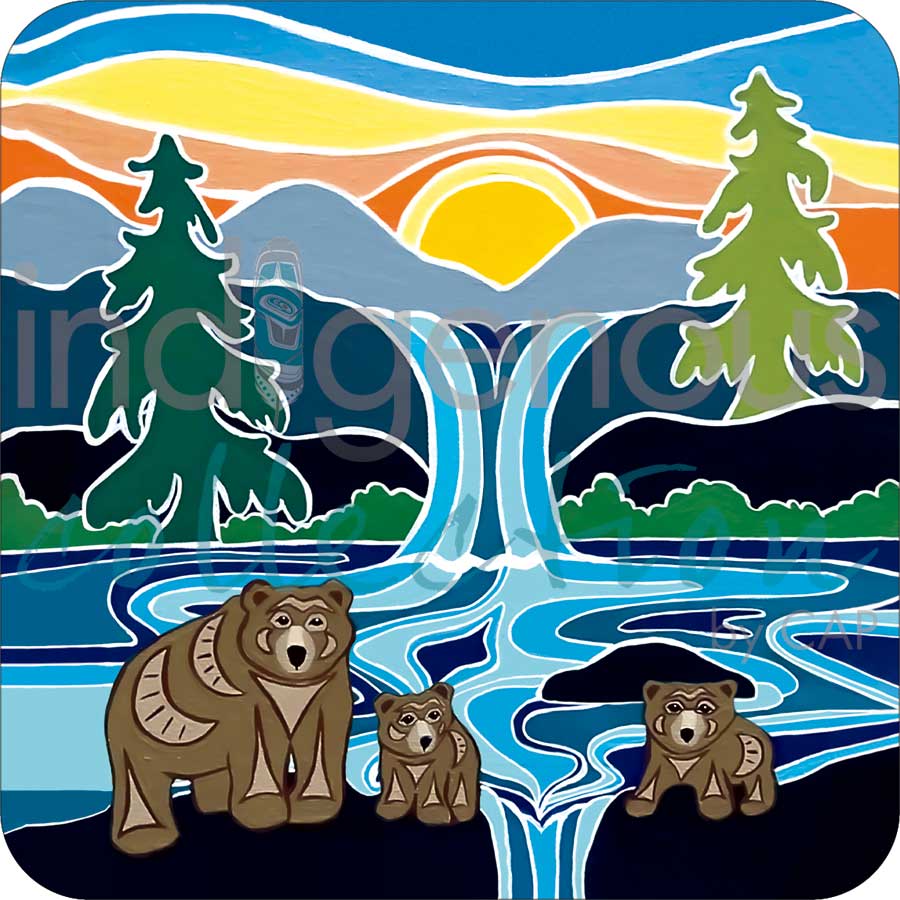 Coasters - Cork - Set of 4 - One Last Swim