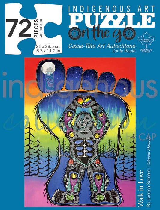 Puzzle - 72 Piece - Walk In Love