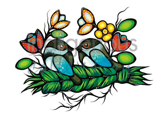 Card - Traverse - Chickadee Prayers - 6x9