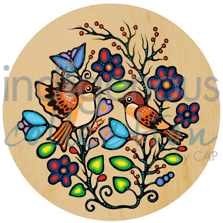 Card - Traverse - Sparrows - 6x9