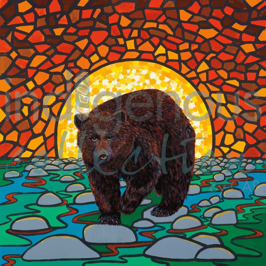 Card - Davies - Autumn Sunset - 6x9