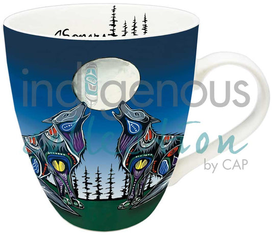 Mug - Fine China - Howling Duo