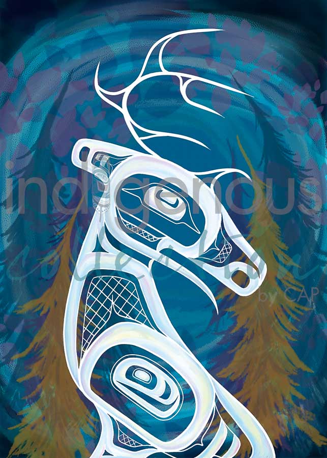 Card - Redunante - Wan (Deer) - 6x9