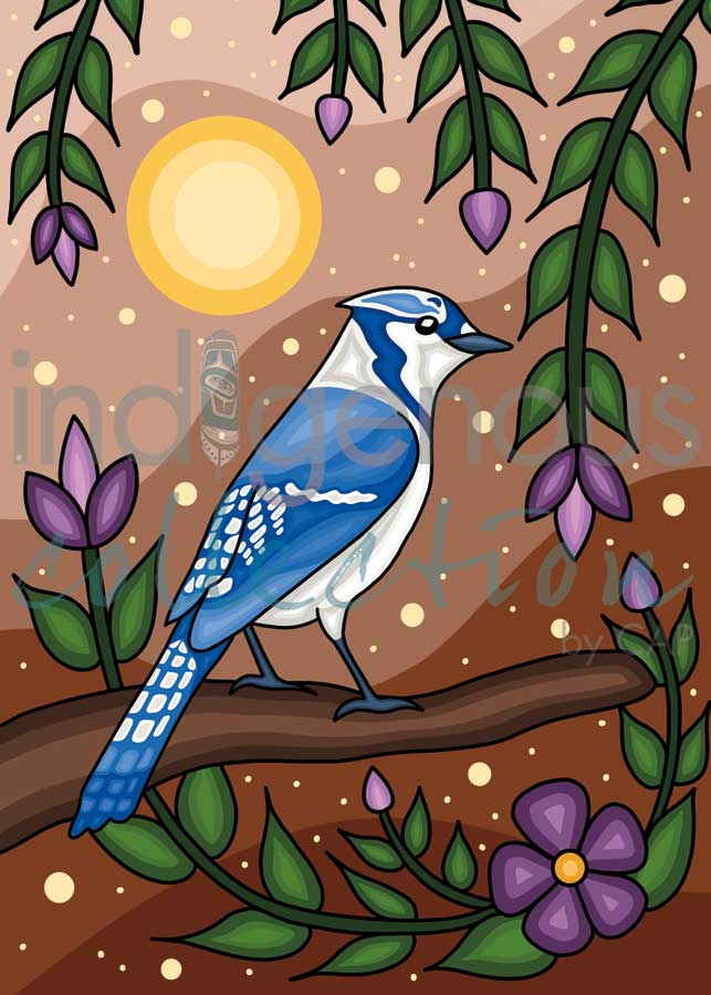 Card - Indoe - Gwiingwiish - 6x9