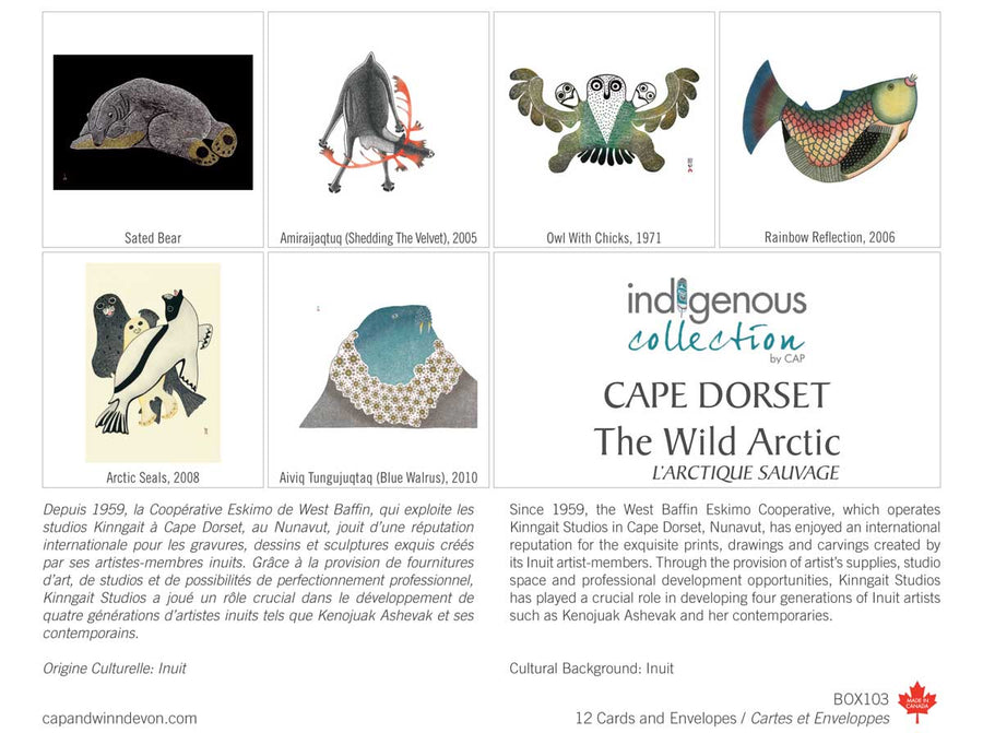 Box of Cards - Cape Dorset Fine Arts - The Wild Arctic