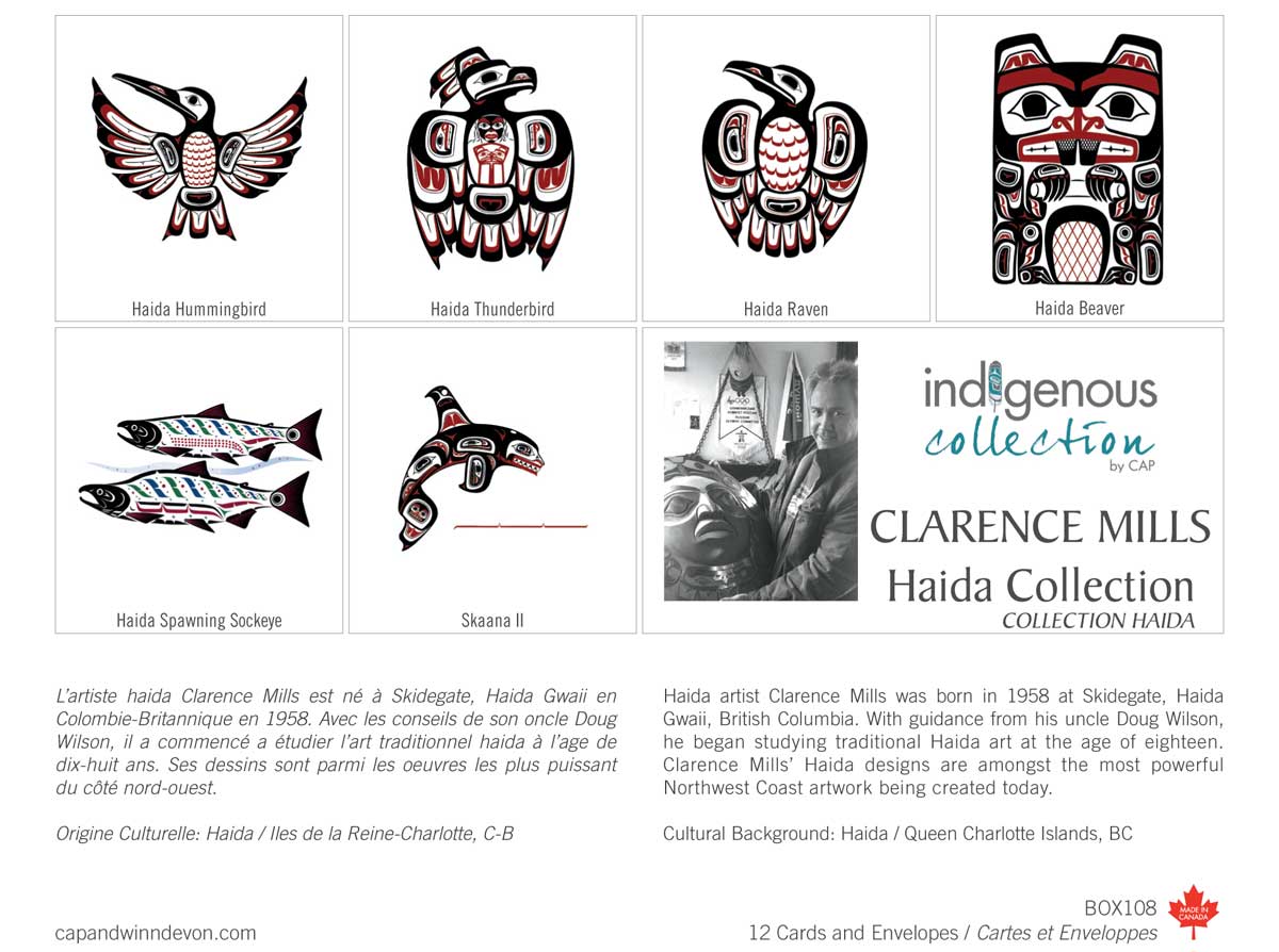 Box of Cards - Clarence Mills - Haida Collection