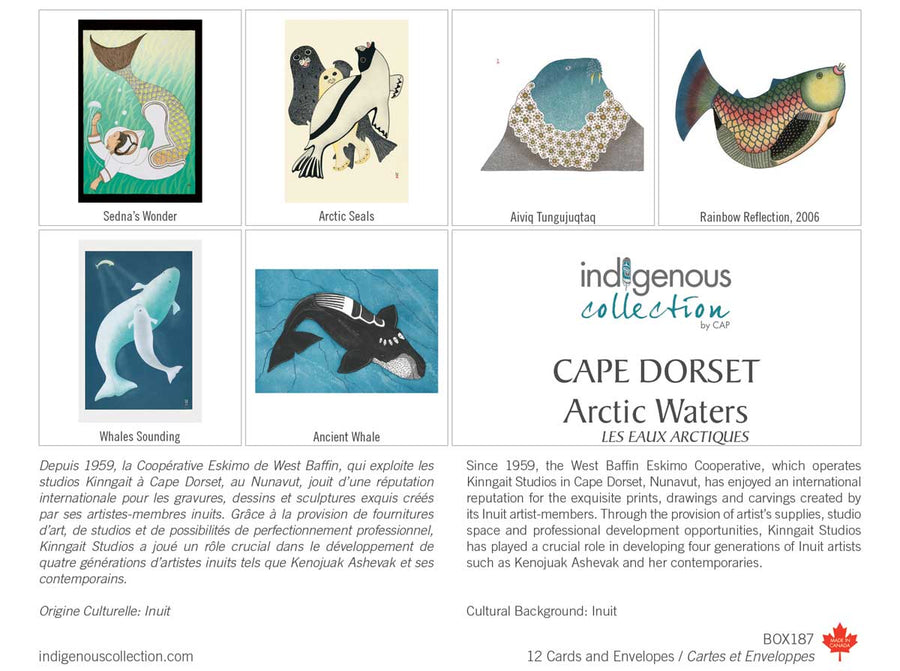 Box of Cards - Cape Dorset Fine Arts - Arctic Waters
