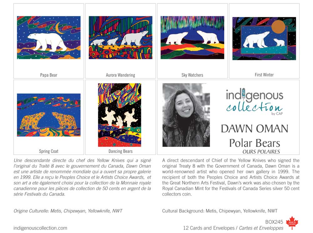 Box of Cards - Dawn Oman - Polar Bears