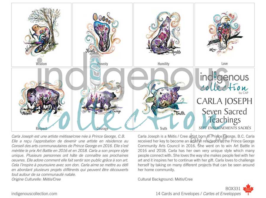 Box of Cards - Carla Joseph - Seven Sacred Teachings