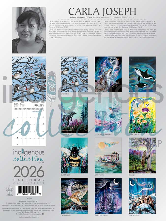 Calendar - 2026 - Carla Joseph