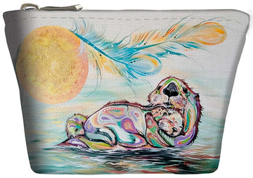 Coin Purse - Otter Family
