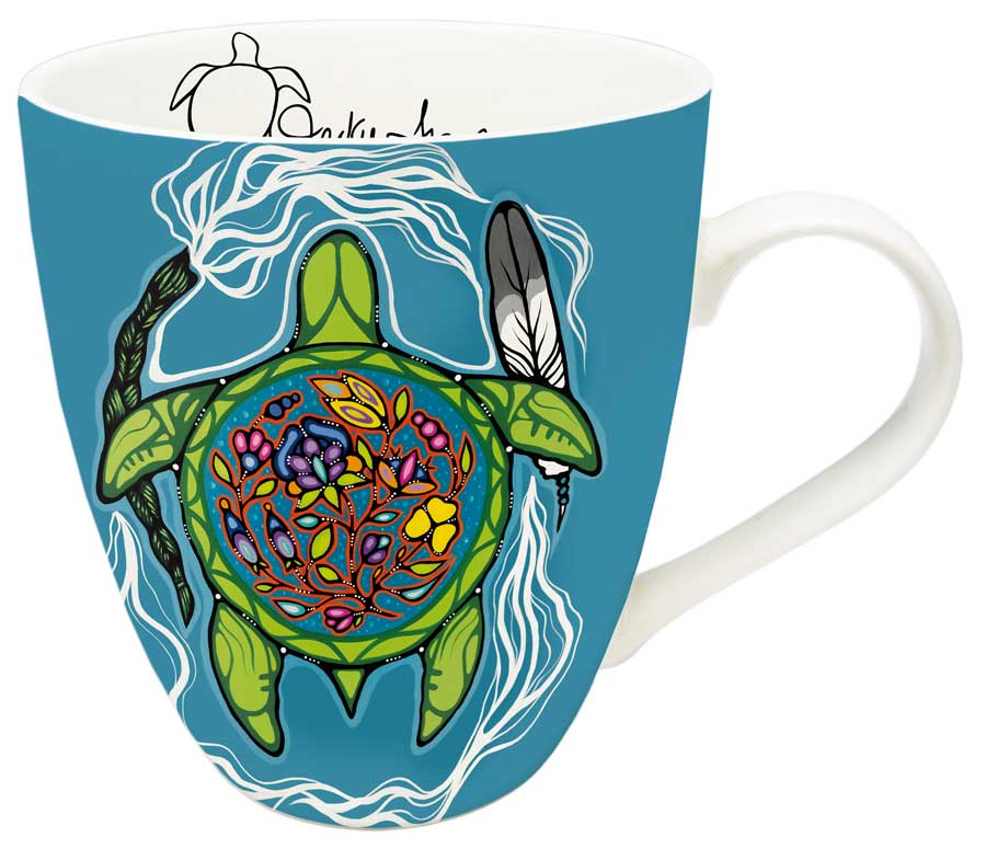 Mug - Fine China - Prayers for Turtle Island