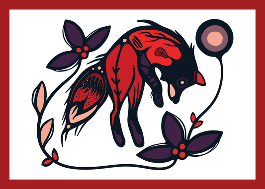 Card - Fox at Twilight - 5x7