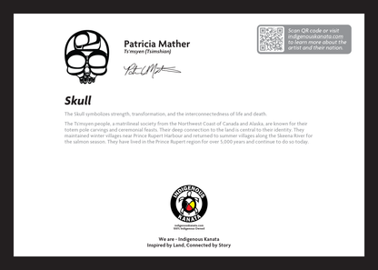 Card - Skull - 5x7