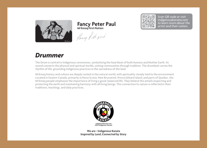Card - Drummer - 5x7