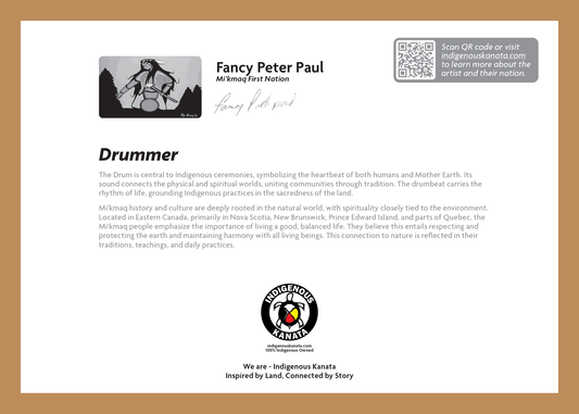 Card - Drummer - 5x7
