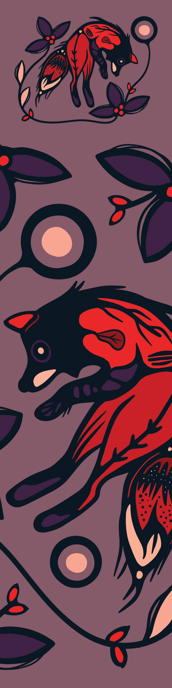 Bookmark - Fox at Twilight