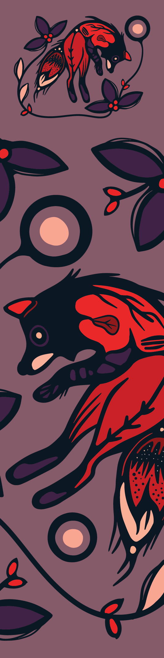 Bookmark - Fox at Twilight