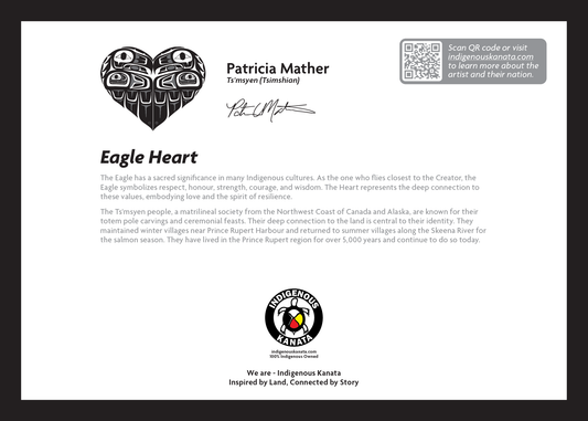 Card - Eagle Heart - 5x7