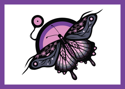 Card - Grandmother Butterfly - 5x7