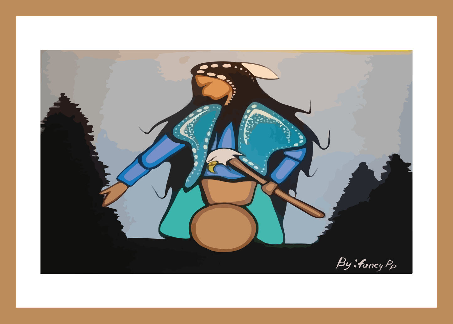 Card - Drummer - 5x7