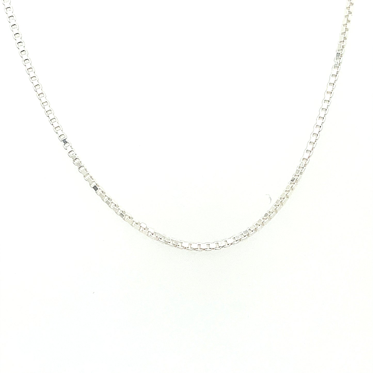 Light box chain - sterling silver