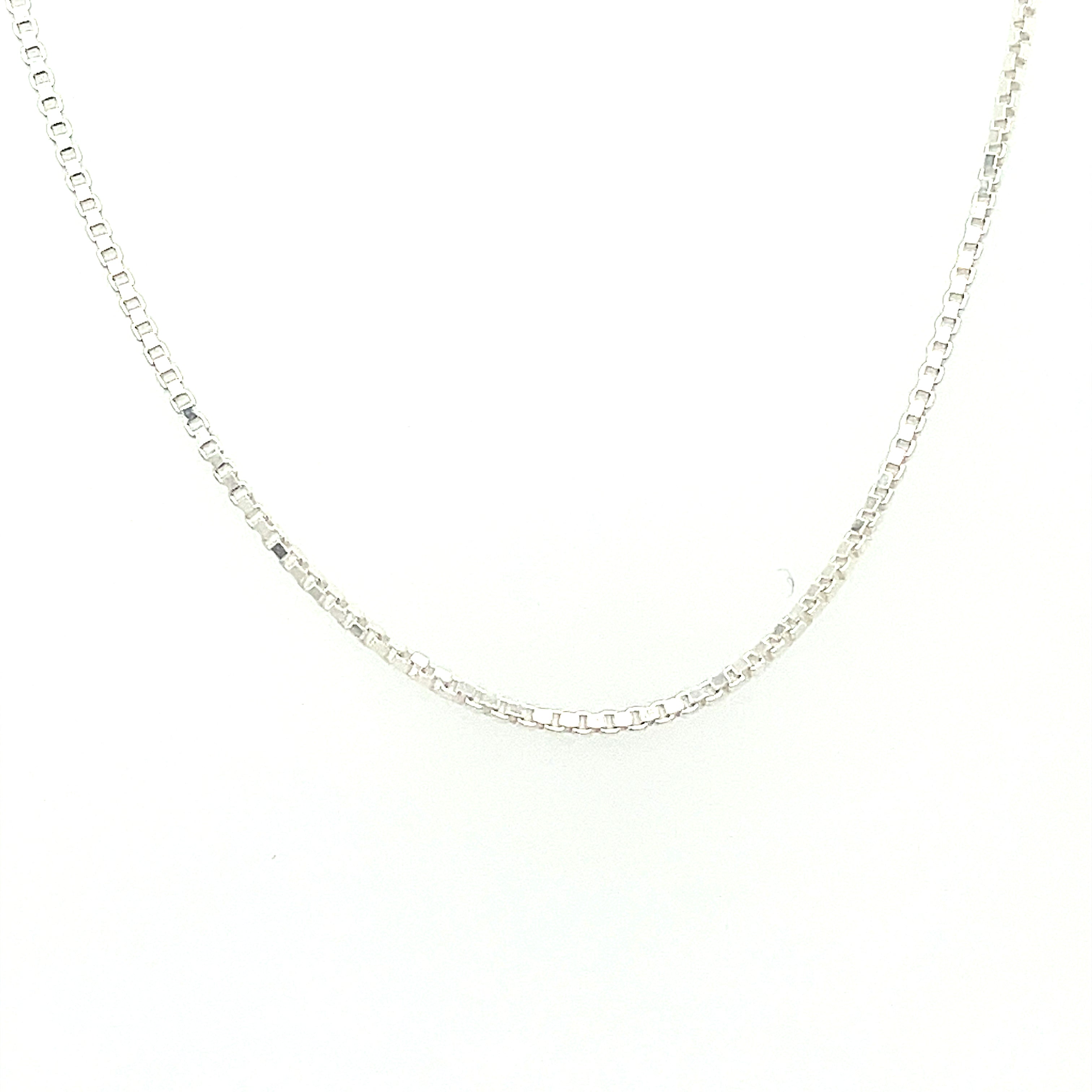 Light box chain - sterling silver